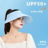 Sunscreen Hat Women's UV Protection Sun Hat Outdoor Face Covering Sun Hat Large Brim Cycling Empty Top Hat Summer