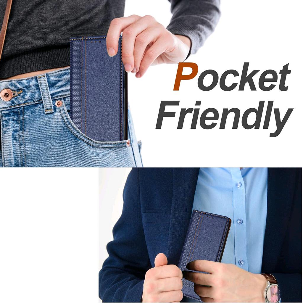 Litchi Grain Emboss Leather Book Case for Tecno Series,Camon 19,Camon 19 Pro 5G,Camon 19 Neo,Spark 9,Pova Neo 2,Pova 4,Pop 7,Spark Go 2023,Spark 10C..