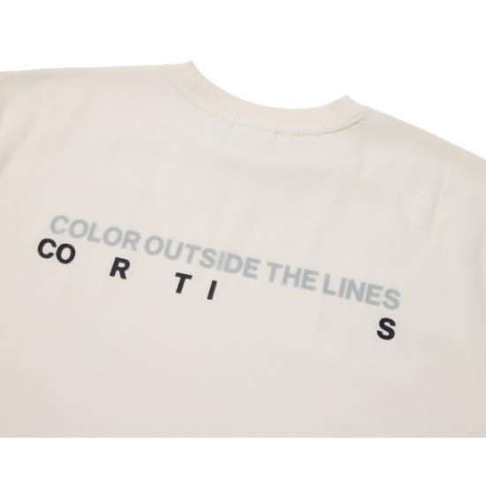 Предзаказ CORTIS The 1st EP COLOR OUTSIDE THE LINES Футболка с коротким рукавом слоями