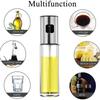 BBQ Cooking Oil Sprayer 100ml Olive Oil Sprayer Stainless Steel Portable Kitchen Gadget for Air Fryer Salad BBQ Oil Dispenser