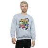 DC Comics Mens Teen Titans Go Pizza Slice Sweatshirt