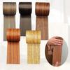 5.7cm Realistic Wood Grain Repair Adhensive Duct Tape Floor Furniture Renovation Skirting Line Sticker Home Decoration