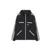 Originals Trefoil Logo Print Hooded Drawstring Jacket Men Outerwear Black HS2066