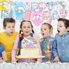 Kawaii Dog Party Supplies Include Banner Cake Topper Balloons for Theme Party