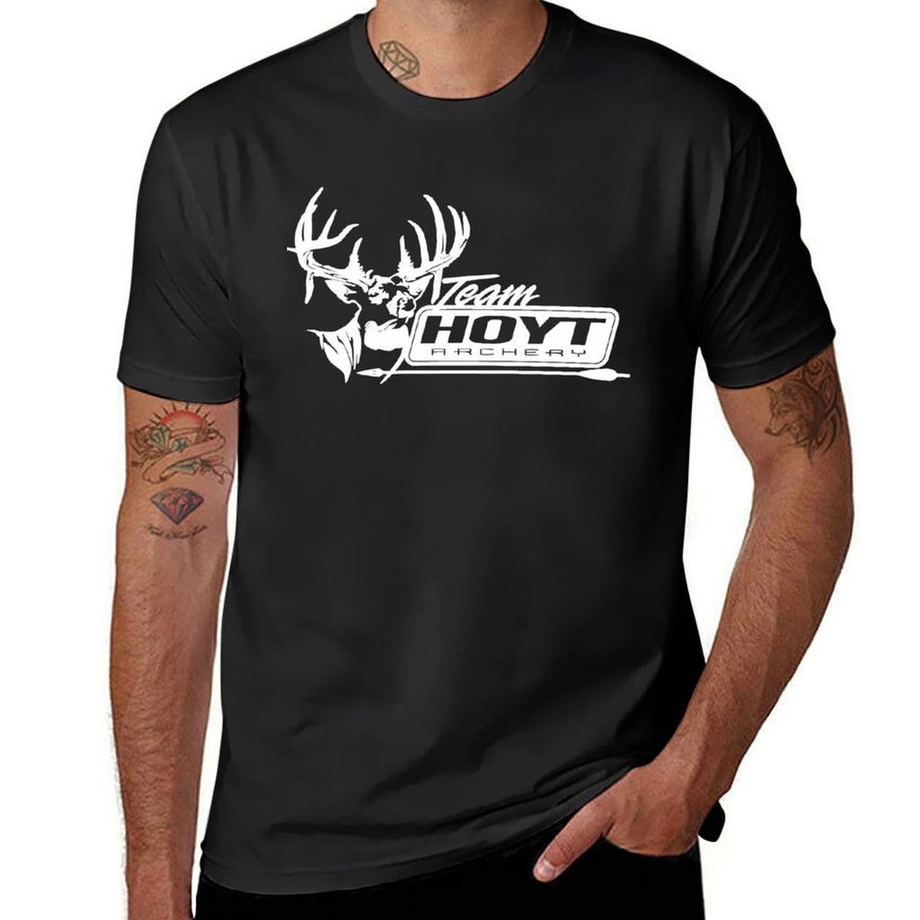 Логотип Hoyt Archery Арбалетная Стрела Лук Футболка Новое Издание Индивидуальные Унисекс Футболки Champion