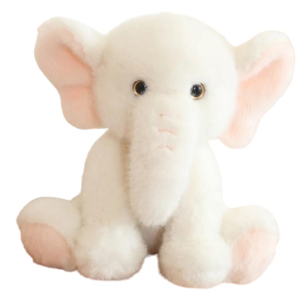 Милая Плюшевая Кукла Слон с Длинным Носом Коллекция Животных Мягкие Игрушки Для Мальчиков и Девочек