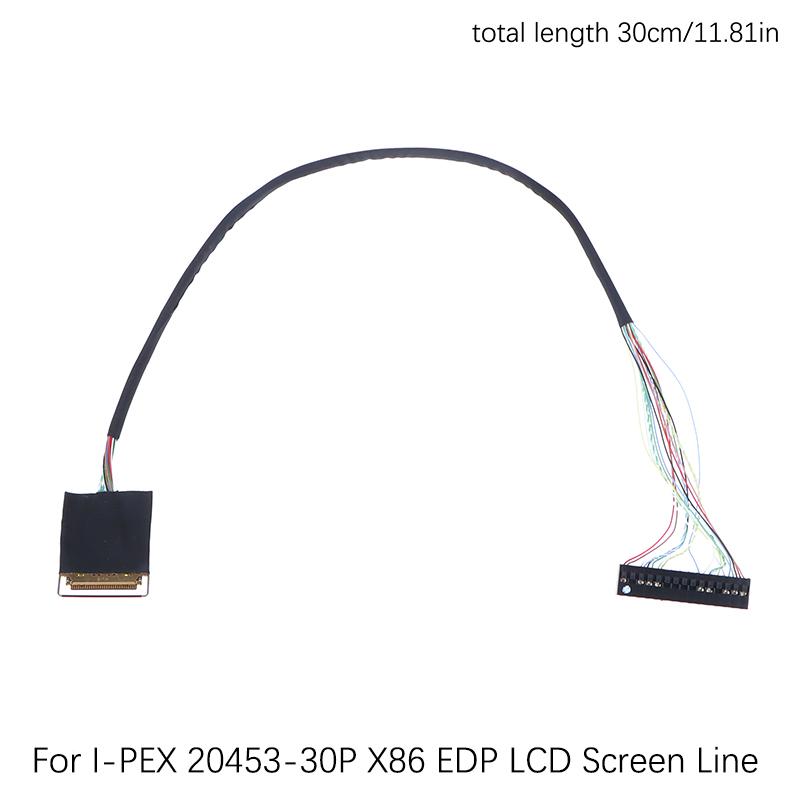 Для I-Pex 20453-30P X86 Edp Линия ЖК-экрана 30-контактная Промышленный контроллер Линия экрана материнской платы Сигнальная линия