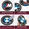 Car Sticker Hot 2025 M Power Car Coasters Silicone Anti-Slip Water Cup Mat For BMW X1 X2 X3 X5 X4 X6 X7 G30 G20 G32 G11 G12 F40