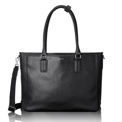 Деловая сумка-тоут Grevio от Top Bag, большая, B5, черная, Мастера, Вместимость, Стоячая, Размер, Мужская, Сафьяно,