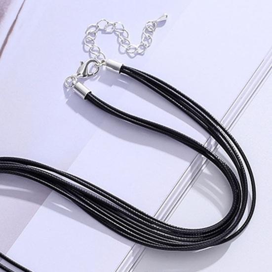 Женский свитер-цепочка, двойной круглый обруч, многослойный, увеличенная длина, регулируемый, портативный, легкий, декоративное ожерелье из нержавеющей стали, ювелирные изделия для одежды