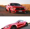 Rear Wing and Fender Flares Kit for 15-17 Ford Mustang Wide Body