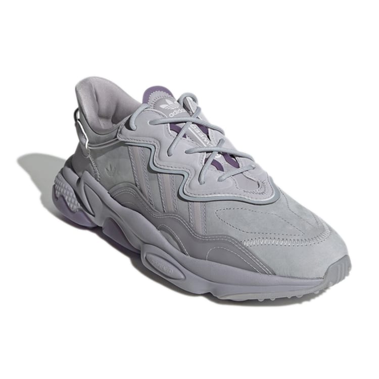 adidas Оригинальные кроссовки Ozweego Cozy износостойкие для бега Серый Фиолетовый GY1027