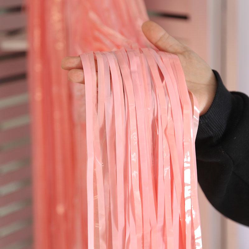 Лазерный фон с бахромой и мишура для украшения вечеринки или мероприятия