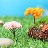 Artificial Scenery Trees Railroad Decoration Miniature Flower Tree Building Landscape Accessories