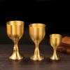 Резной кубок Не выцветающий латунный кубок Элегантное украшение Поделки Коктейль