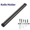 High Quality Magnetic Knife Holder Wall Mount Black ABS Placstic Block Magnet Knife Holder For Metal