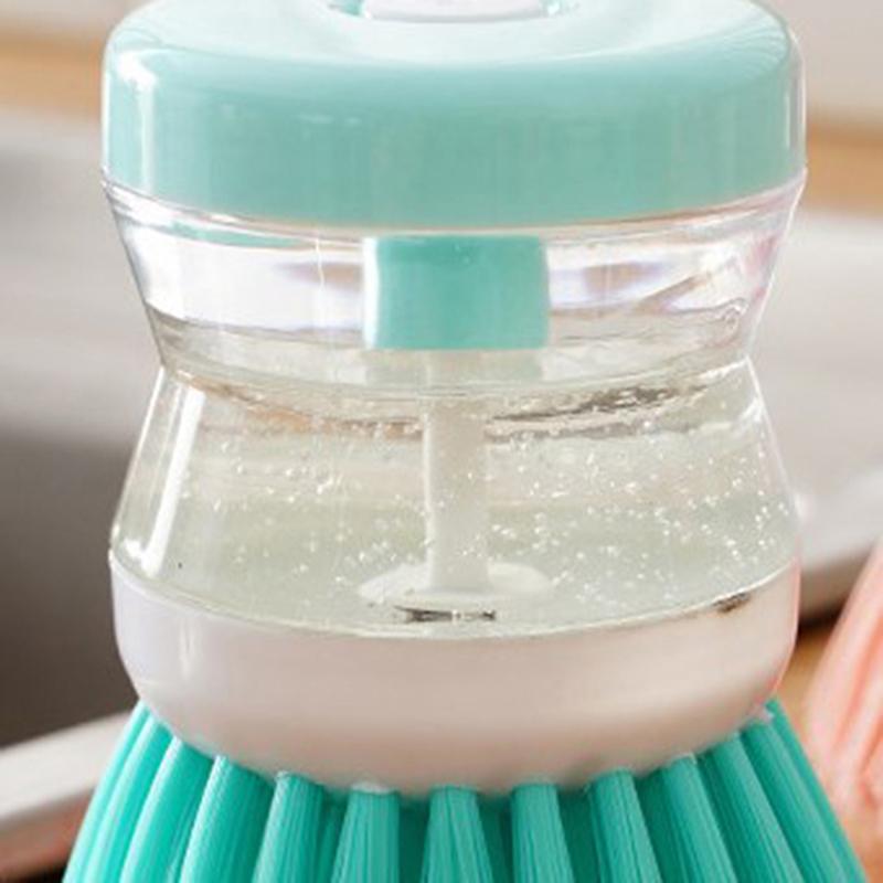 Щетки для мытья посуды Щетка для чистки посуды с дозатором жидкого мыла Кухонные инструменты для мытья посуды Аксессуары