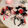 Flower Chinese Style Headwear Bow Ancient Style Hair Clip Antique Hanfu Hair Clip  Women
