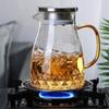 1500mL Glass Jug Pitcher Large Capacity Tea with Lid Household Water Pot for Ho