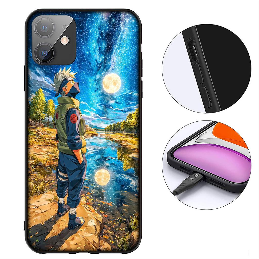 Sasori Kakashi Hatake Akatsuki Narutos Cover for Apple iPhone 16 17 Air 14 15 Pro Max Plus 16+ 16E 14+ ProMax Coque Case