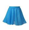 Kids Girls Dance Wear Basic Chiffon Veil Skirt Stage Performance Costumes