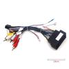 16Pin Car Android Stereo Audio Wiring Harness w/Canbus For Jeep Cherokee Compass