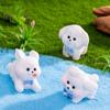 DIY Crafts Миниатюрные фигурки собак Милые мини-фигурки животных Новая мультяшная статуэтка щенка