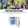 Солнечное охлаждение Портативный солнечный холодильник с аккумуляторным отсеком Рыбалка Солнечный холодильник Энергоэффективный холодильник для приключений на открытом воздухе