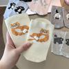 Носки с 3D-рисунком кошки с шариками Мягкие хлопковые носки Милые креативные носки средней длины Повседневные