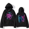 Autumn Men's Fashionable Printed Hooded Sweatshirt Casual Long Sleeved Anime Women's Pullover