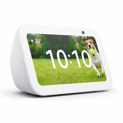 Echo Show 5 3-го поколения Smart Display с 2-мегапиксельным Glacier White - Alexa, камера,