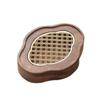 Solid Wood Tea Tray Chinese Style Retro Water Storage Pot Holder Portable Outdoor Travel Small Dry Bubble Table Mini