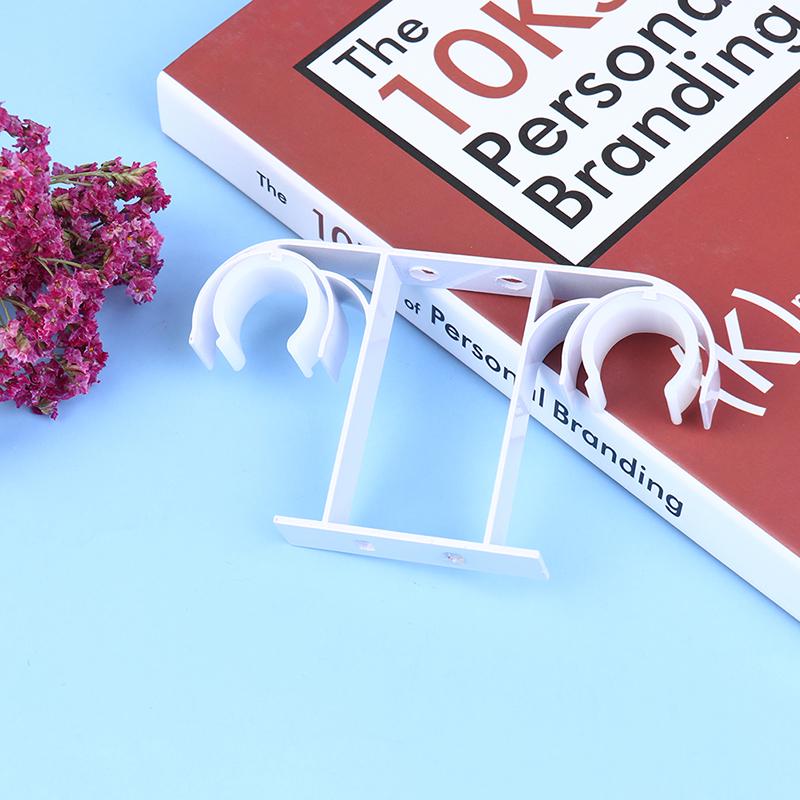 Двойной кронштейн для карниза из алюминиевого сплава, потолочный держатель