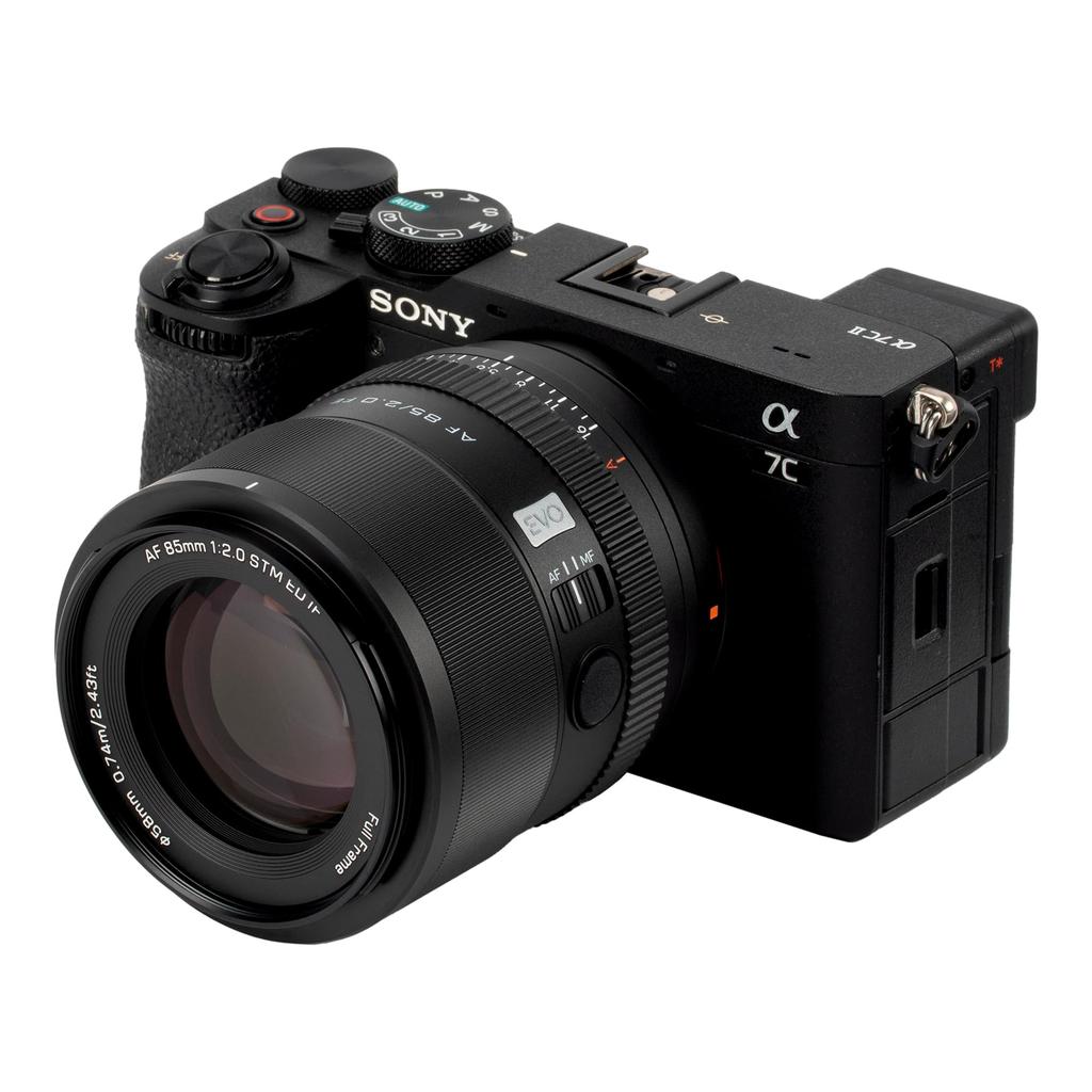 VILTROX AF 85mm F2 EVO FE Lens for Sony Large Aperture Prime Compatible with Sony Cameras and Mirrorless Cameras for Portrait Photography Full-Frame