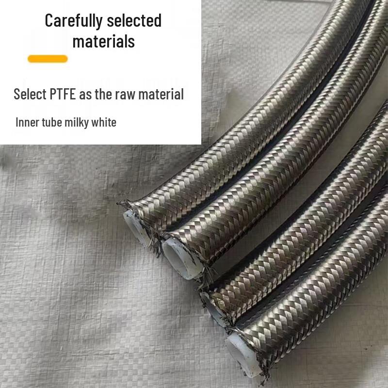 VRK 304 Stainless Steel Braided PTFE Teflon Hose