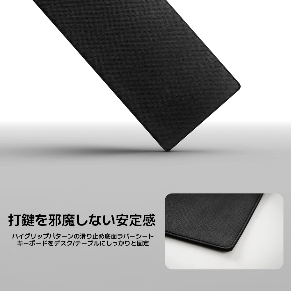 LEOPOLD KEYBOARD ROG Настольный коврик для механической клавиатуры Бесшумный коврик Размер S x LEO-KBR-S [350 мм x 140 мм 5 мм]