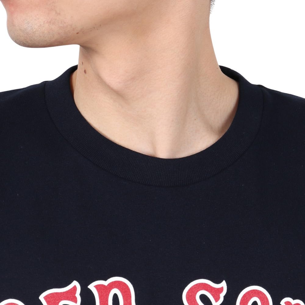 Fanatics Футболка с логотипом MLB темно-синяя с коротким рукавом