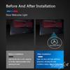 CRJ1 2Pcs LED Car Door Logo Projector Welcome Light Accessories For Mercedes Benz W202 W212 W126 W140 W168 W177 CLS GLE GLC Keychain