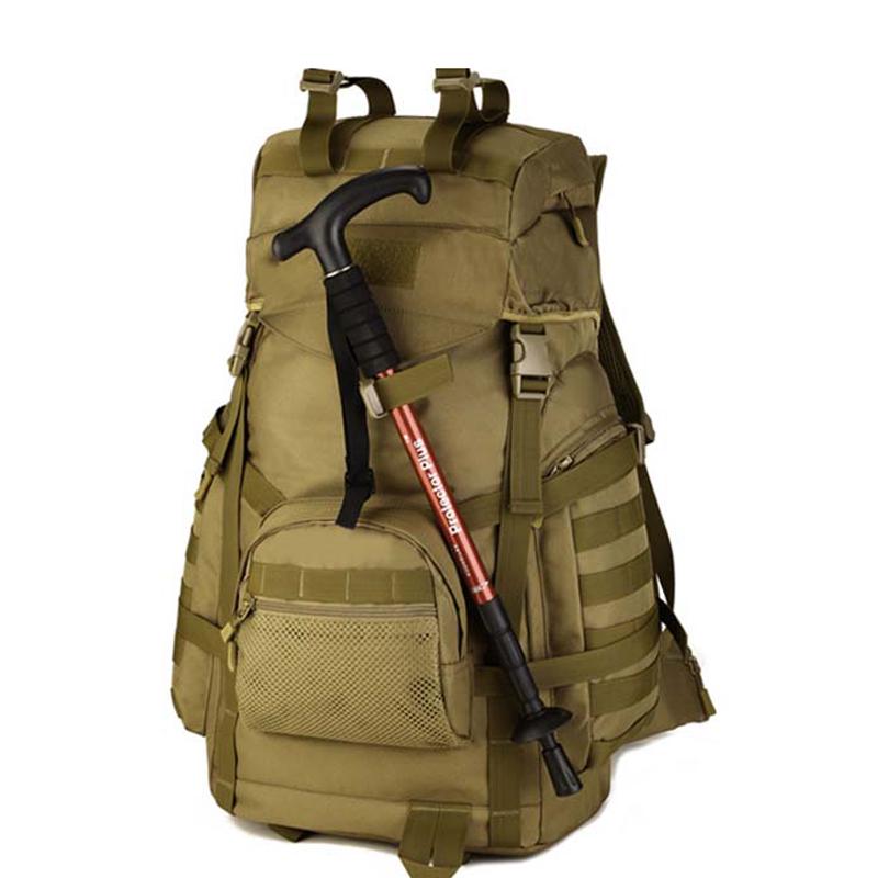 60L 3D Nylon Outdoor Sport Military Tactical Climbing Mountaineering Camping Hiking Trekking Bag