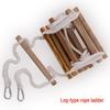 10M Wooden Emergency Escape Rope Ladder
