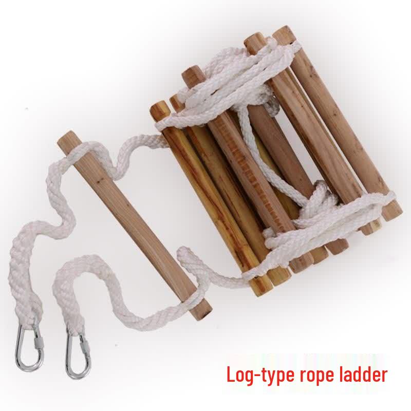 10M Wooden Emergency Escape Rope Ladder
