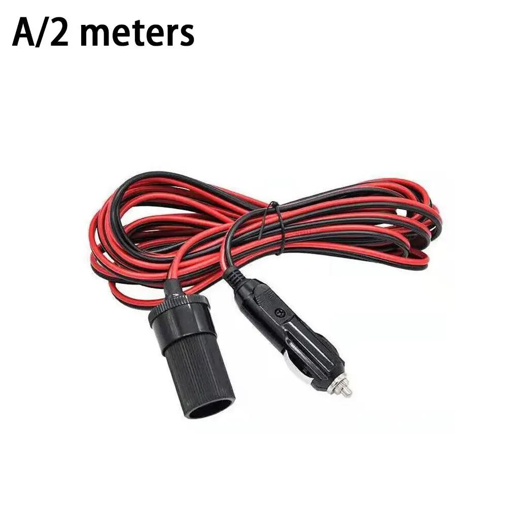 12v Car Cigarette Lighter Socket Extension Cord Cable 2m/5m Male Socket Female X2c2 To Car Cable Interior Extension Plug Z9h8