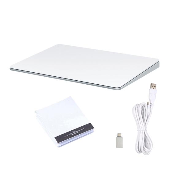 Bluetooth-compatible Wireless Touchpad Ultra-Thin Gesture Control Compact Design Portable Multi-Function Touchpad for Laptop Tablet