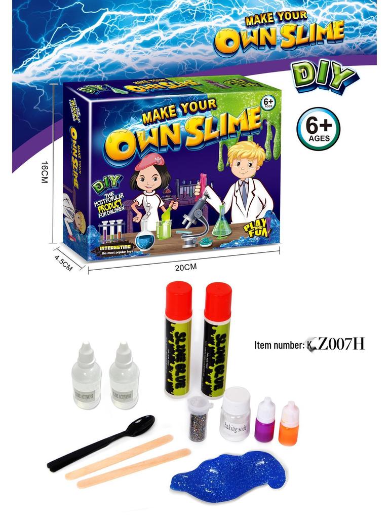Shake Shake DIY Slime Kit: Hands-on Crystal Clay Toy for Kids