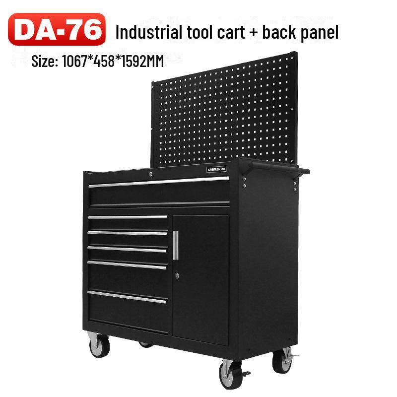 Green Forest Multi-Layer Mobile Repair Tool Cart