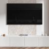 Vinyl Panel with Decor for Kitchen or Bathroom 120x60 cm Natural Stone Pattern