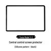Tesla Model 3/Y Screen Protector Silicone Frame: Center Console Display Collision Cover.