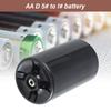 5pc AA To D Cell Battery Converter Shell Easy Use D Size Battery Adapter Spacers Case for Household Office Devices 5pcs