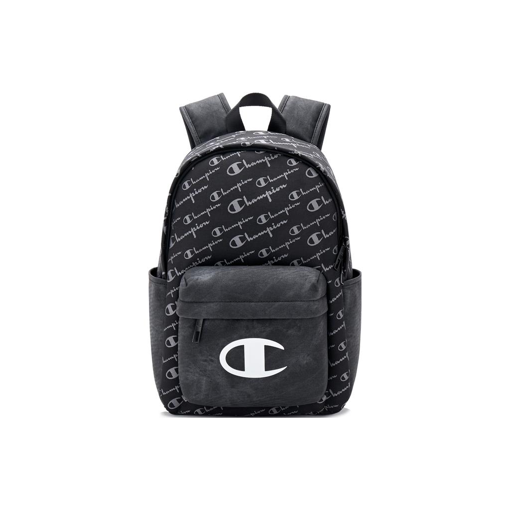 Champion Versatile Fabric Backpack Unisex Backpacks Dark-Blue Black U3CACPU04
