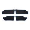 ВАШ Jimny Nomad Комплект чехлов на подлокотники Защитный средний, простроченный киком, 4 штуки (Под карбон/Синий) Защита, Япония, Протектор, y706-001carbonblue [5],